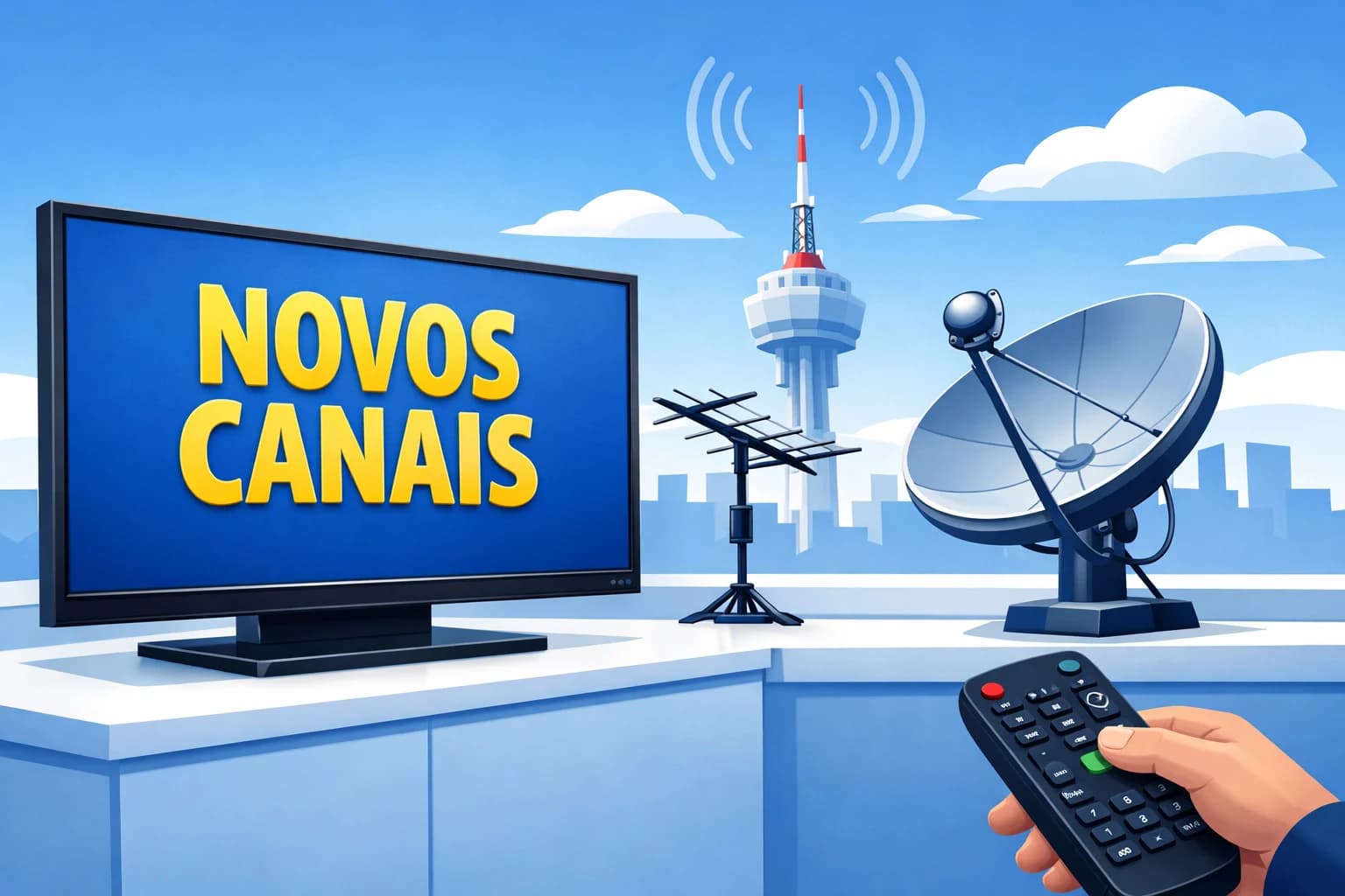 NOVOS CANAIS NO INTERIOR