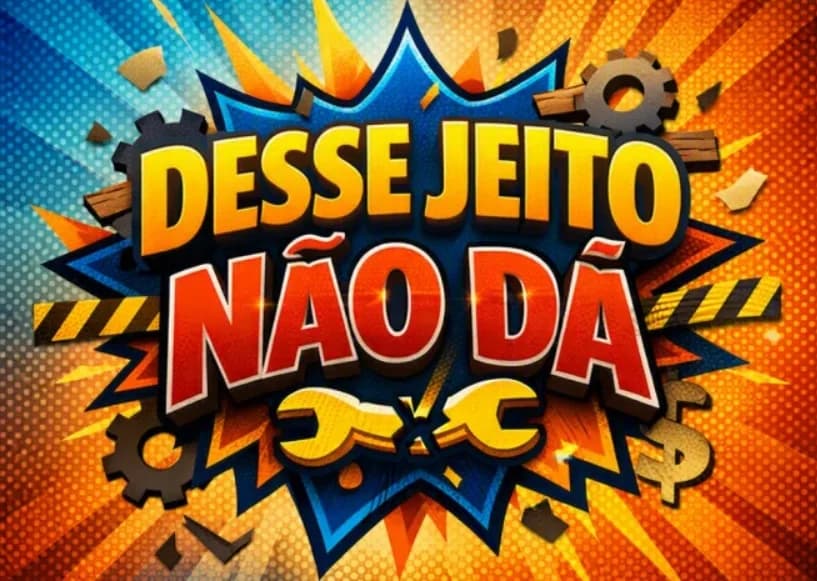 DESSE JEITO NÃO DÁ